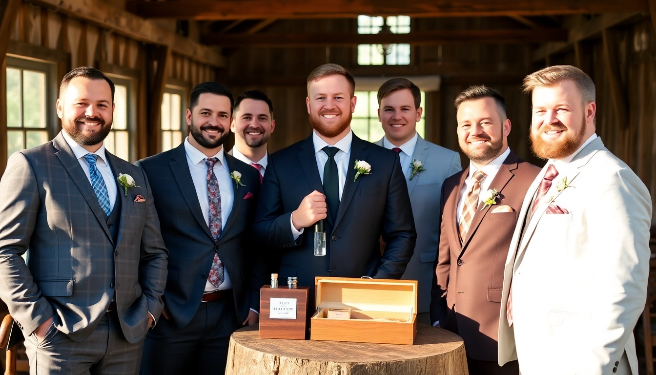 Explore creative cheap groomsmen gifts, showcasing personalized items for a memorable wedding experience.