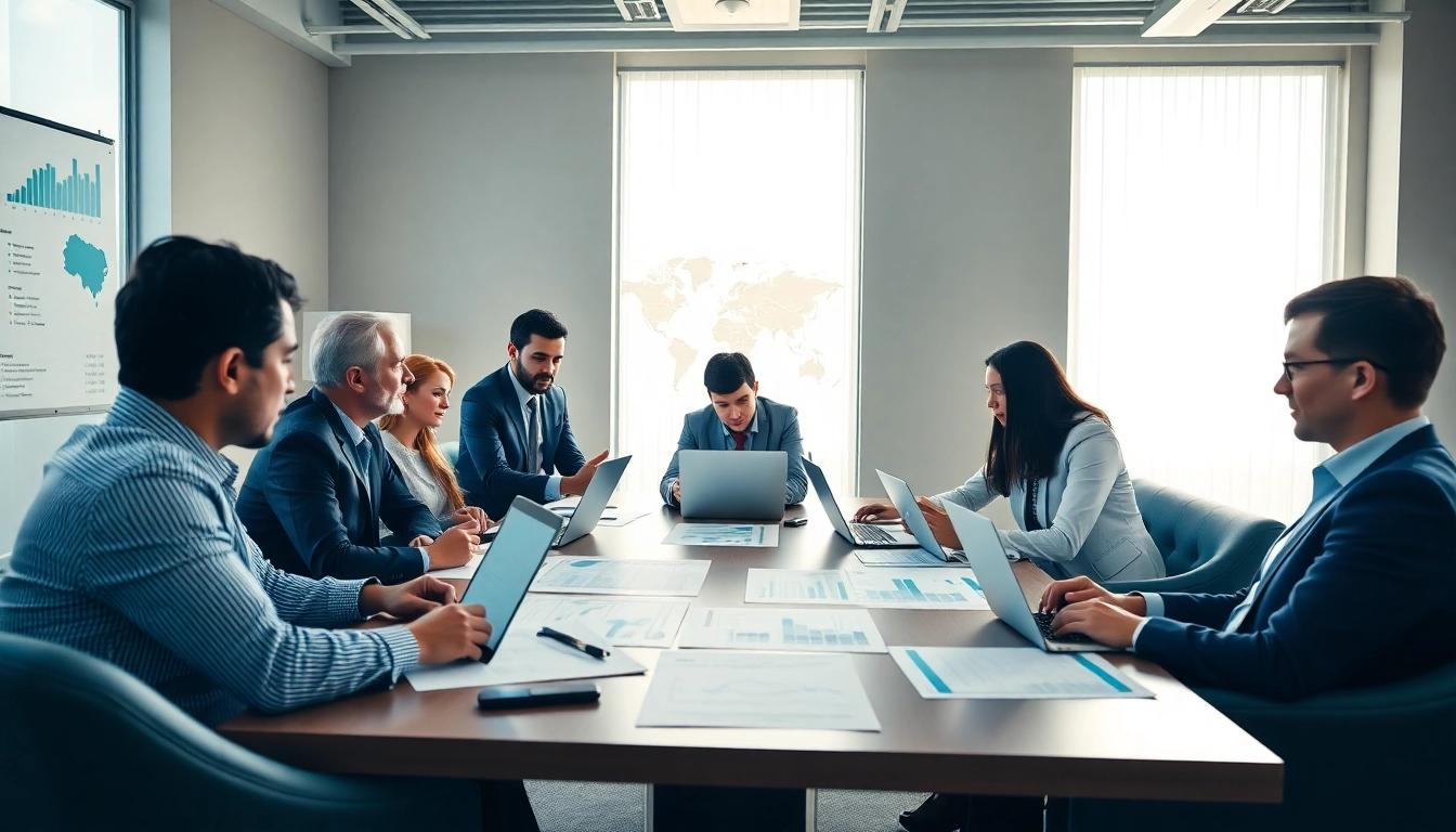 Analyze import tariffs china during a business meeting with diverse individuals collaborating.