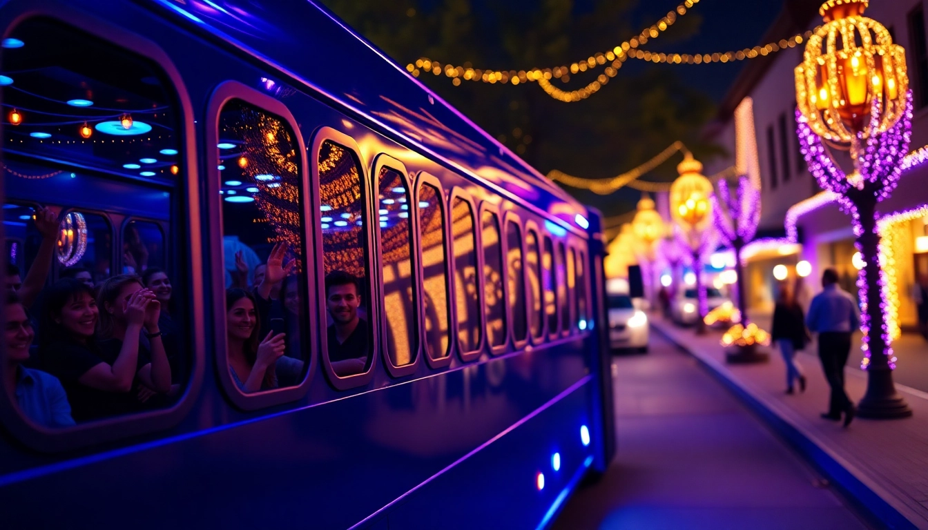 Celebrate in Style: The Best Alpharetta Party Bus Experience Awaits You