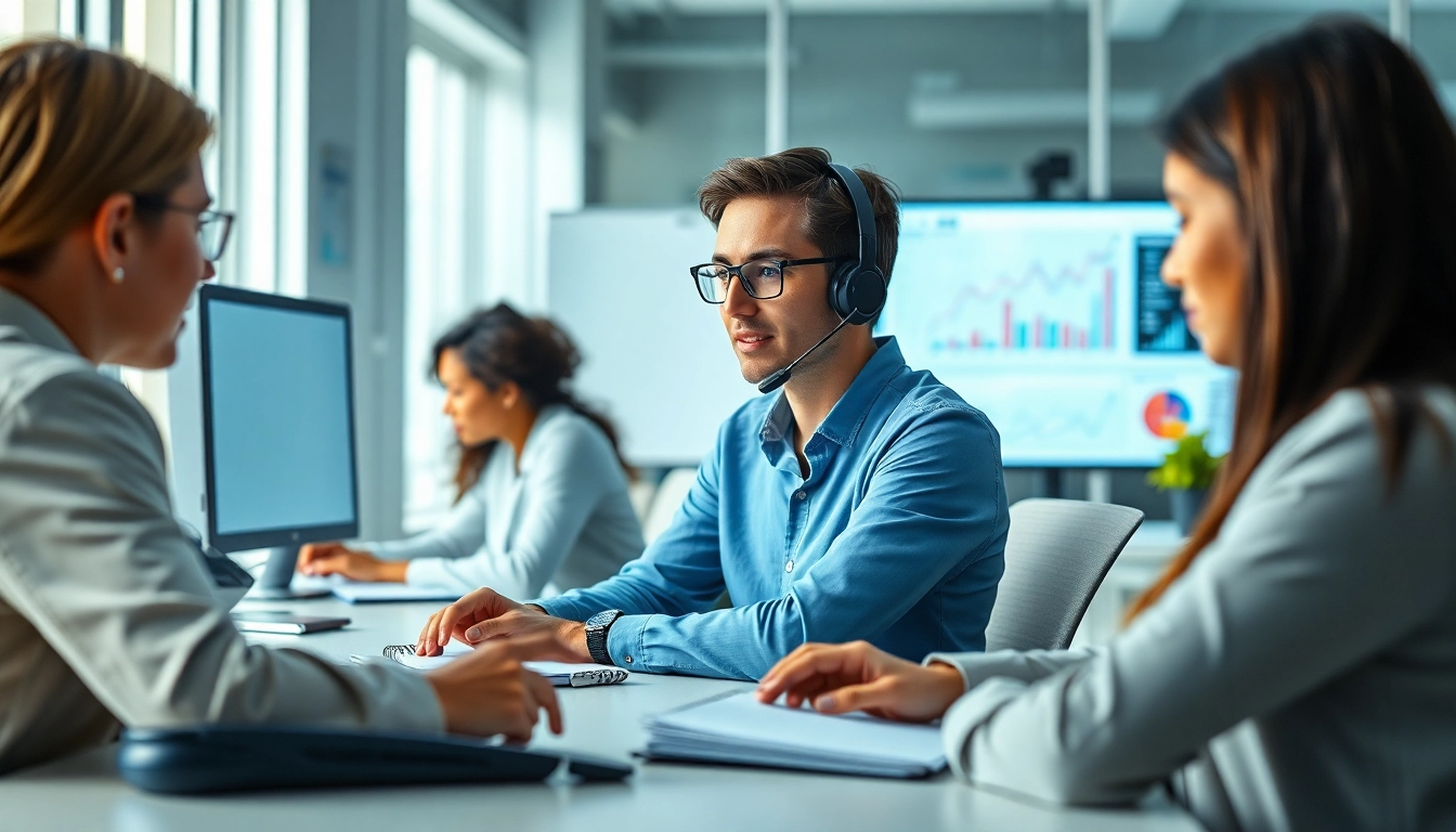 Engaging in Telephone Data Collection with a researcher in a professional environment.