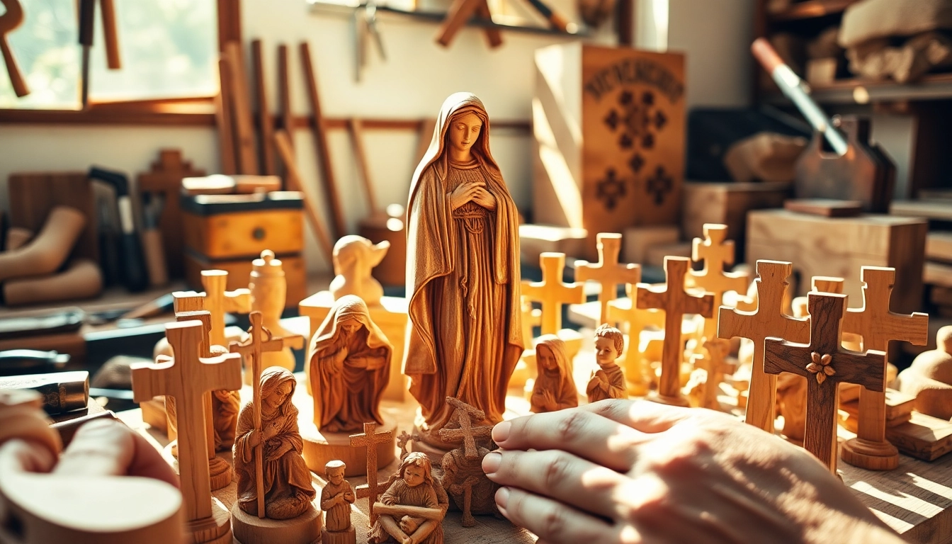 Masterful Olive Wood Carvings: The Art of Handcrafted Faith and Tradition