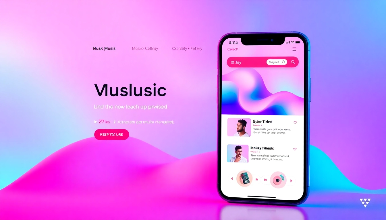 Experience the creativity and features of 汽水音乐官网 through a vibrant music website design.