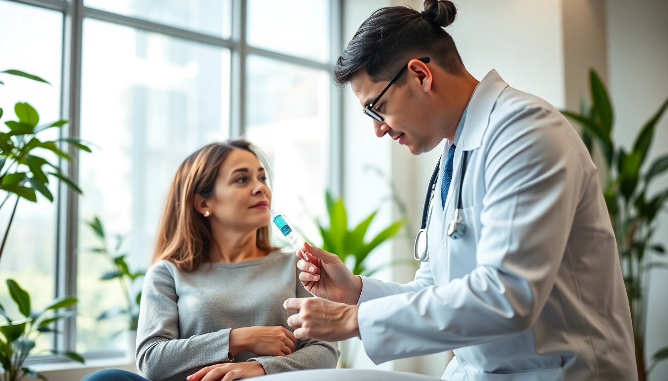 Experience revitalizing nad iv therapy near me with a health provider in a serene clinic.
