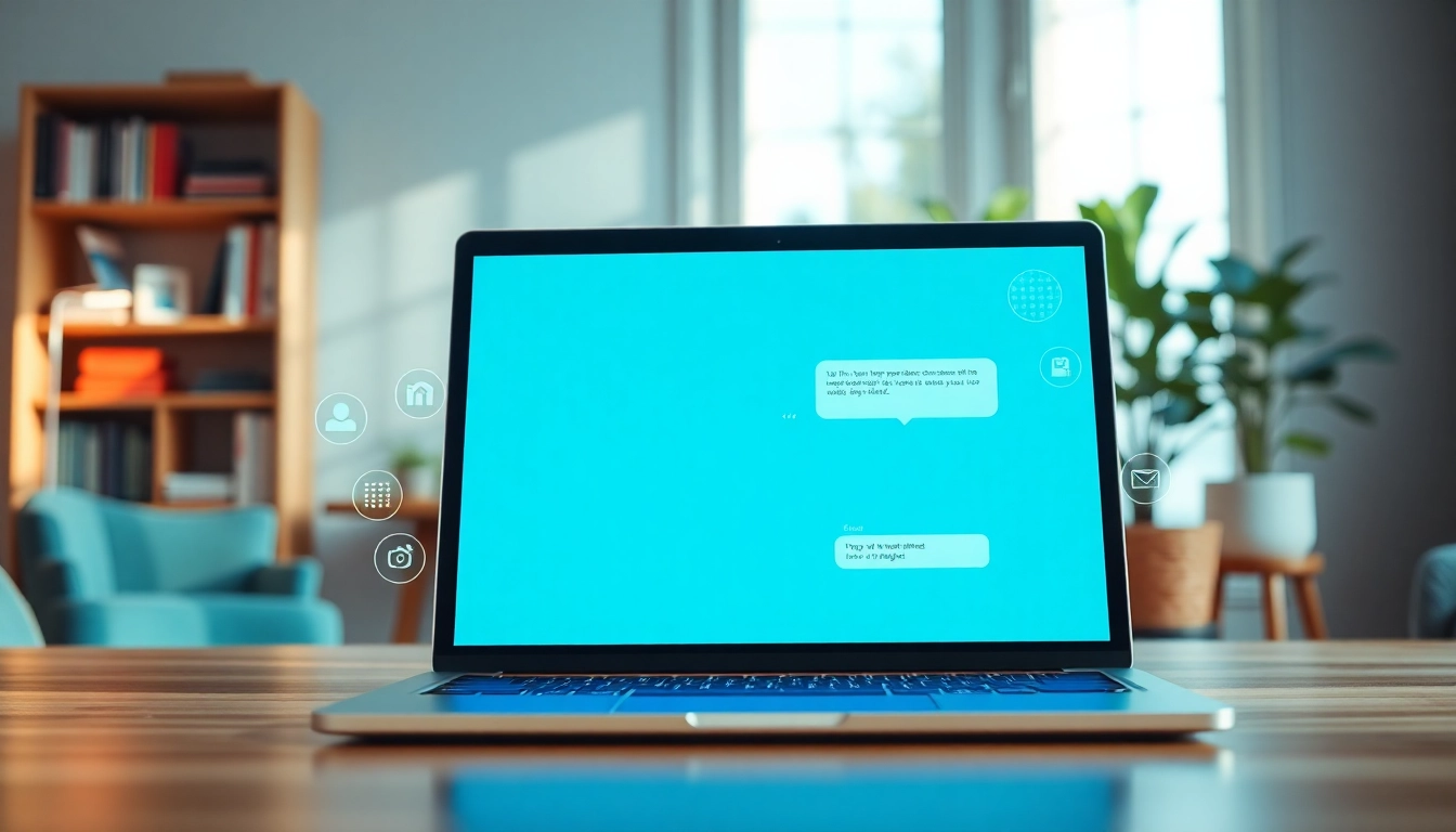 Engaging chatbot interface demonstrating chatgpt bot for website in a dynamic office environment.