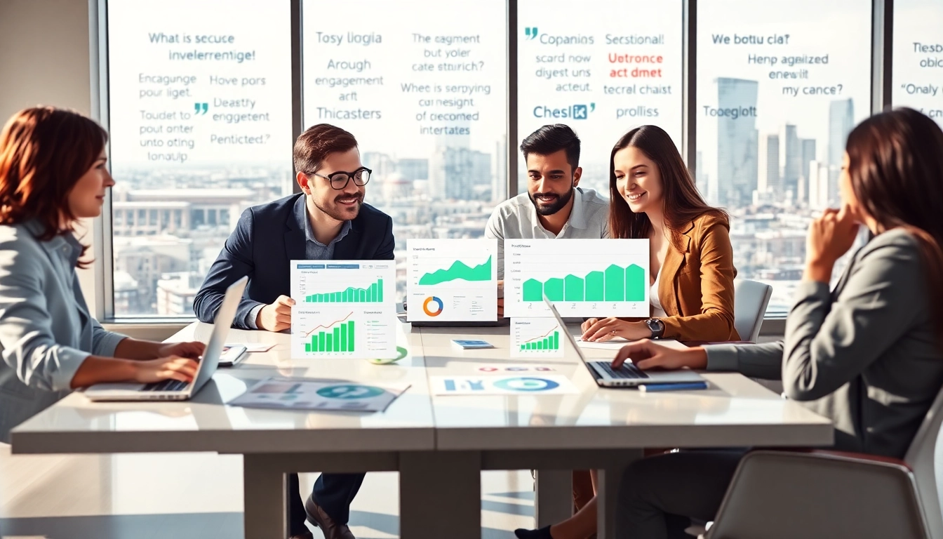 Enhance your strategy with Edmonton social media marketing insights showcased by a diverse marketing team.