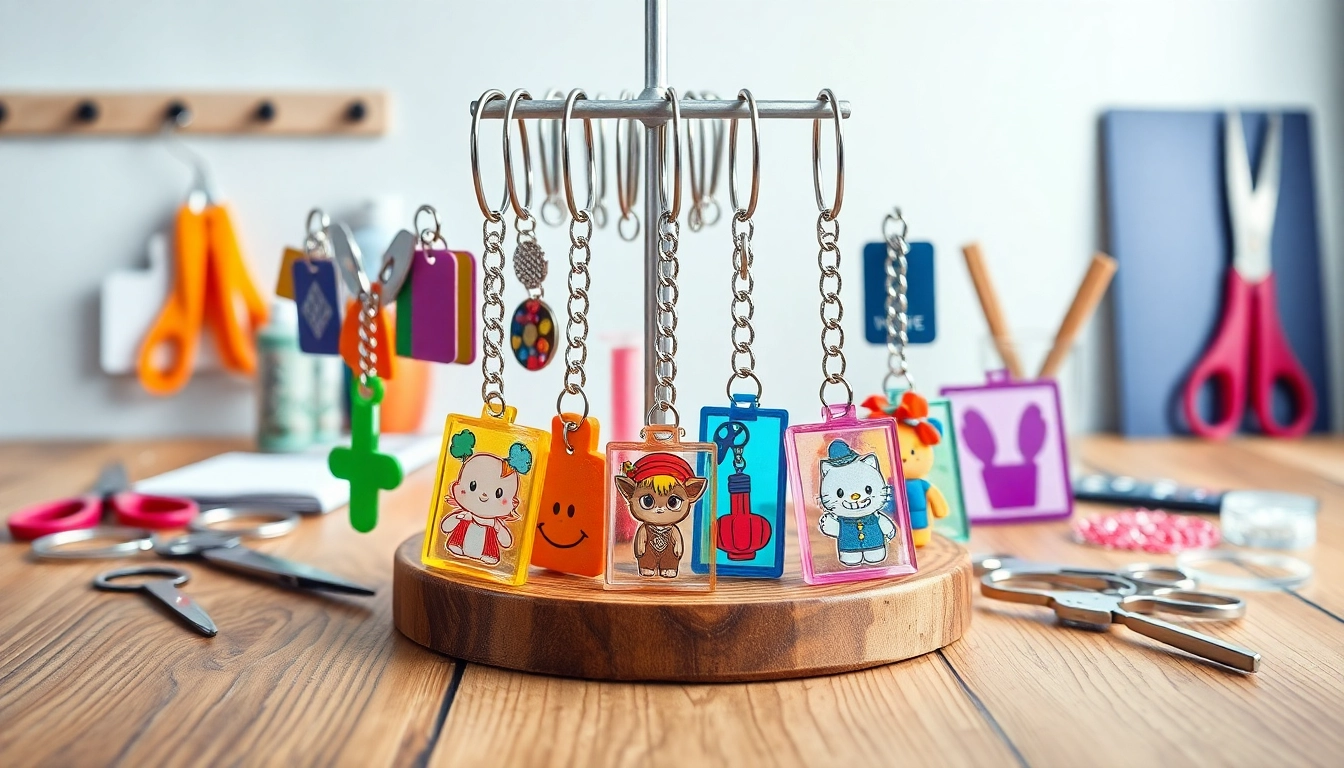 Shop exquisite acrylic keychains featuring vibrant designs crafted from premium materials.