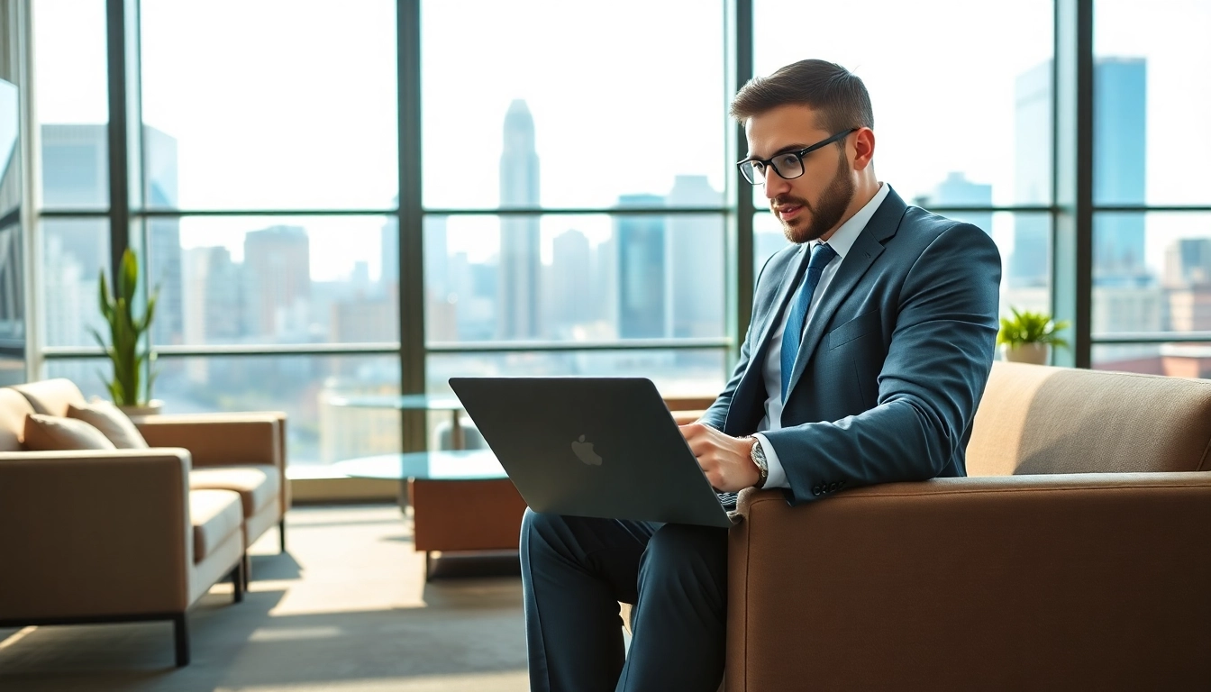 Initiating a recruitment strategy with Headhunter Hagen in a modern office space.