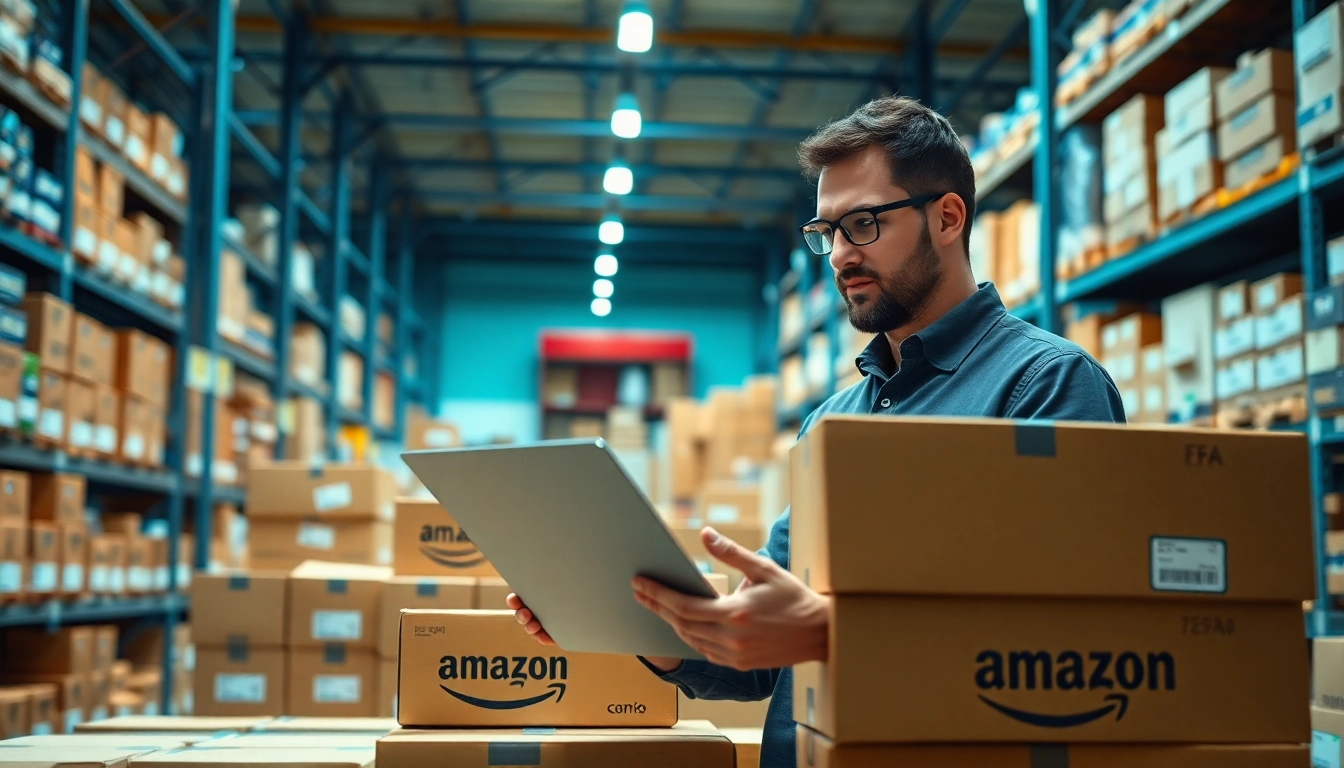 Boost your Amazon FBA wholesale business by discovering inventory management in an engaging warehouse.
